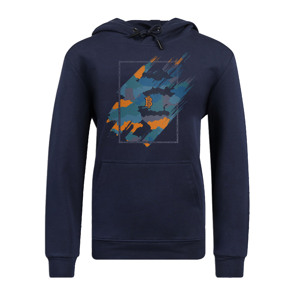 Camo Orange - Kid's Hoodie