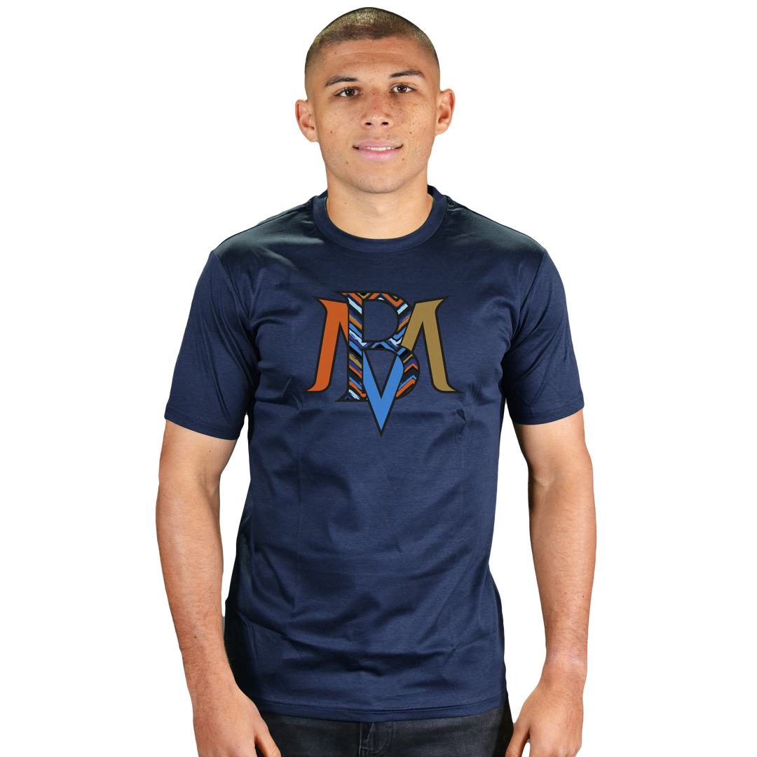 MB Brush Zig Orange - Men's T-Shirt