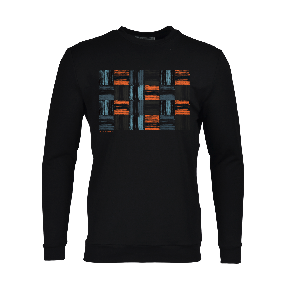 Checkers Teal - Men's Sweatshirt