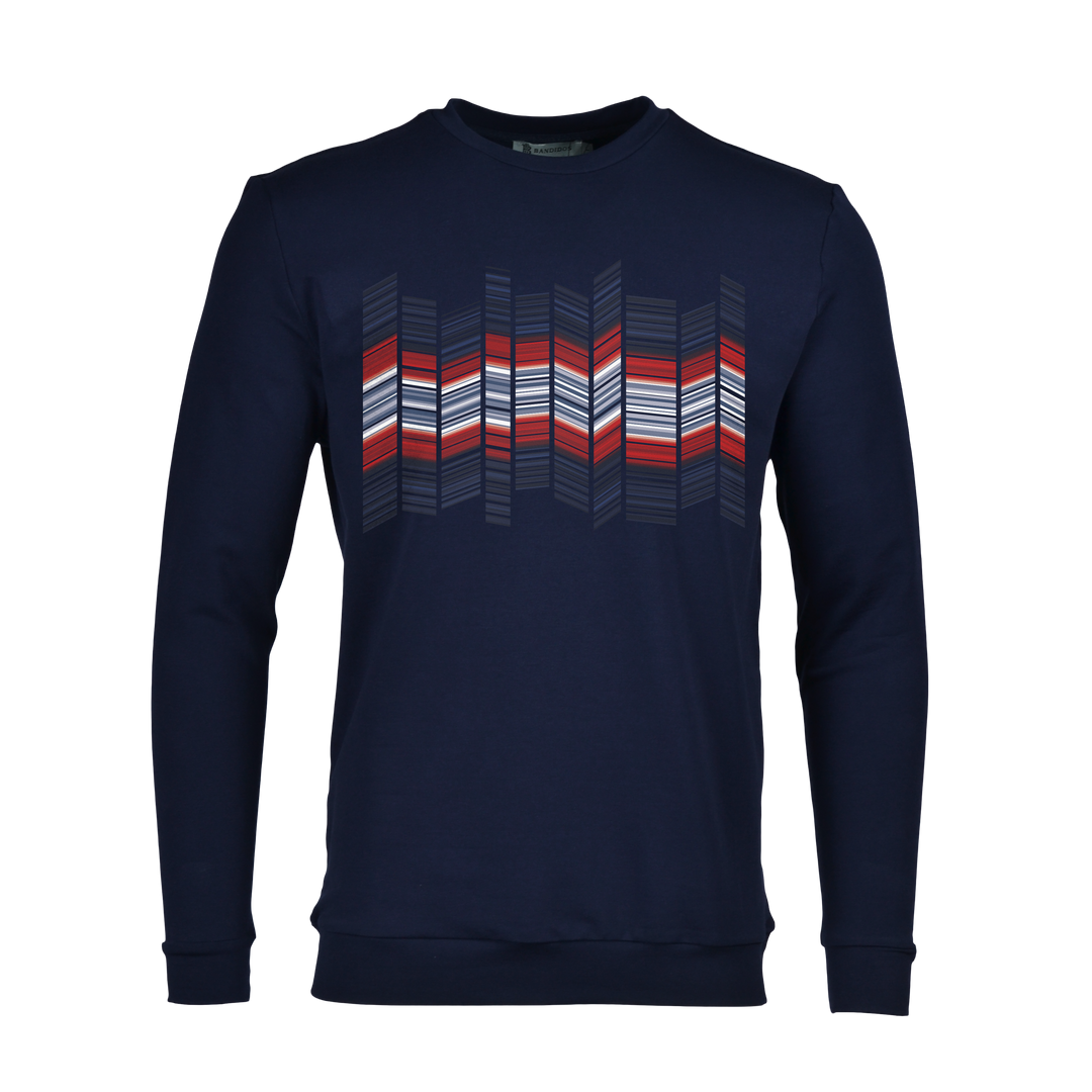 Gradient Red - Men's Sweatshirt