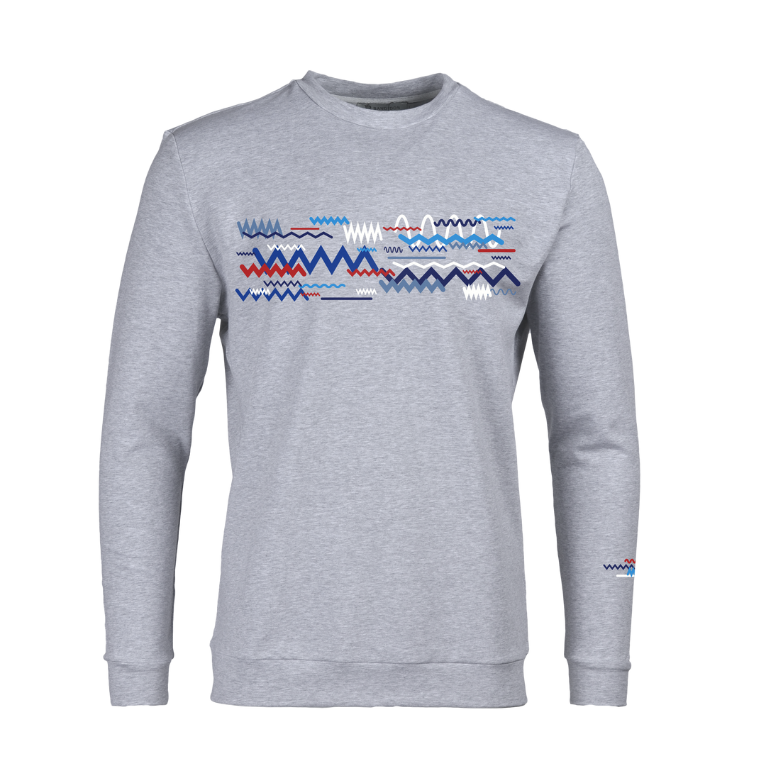 Oscillate Blue - Men's Sweatshirt