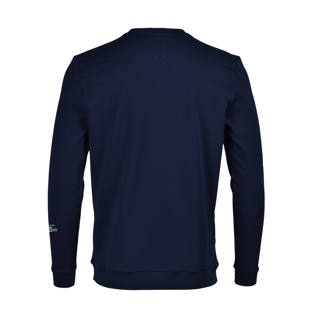 Oscillate Teal - Men's Sweatshirt