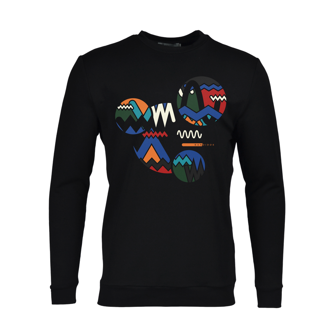 Oscillate Circles Autumn - Men's Sweatshirt