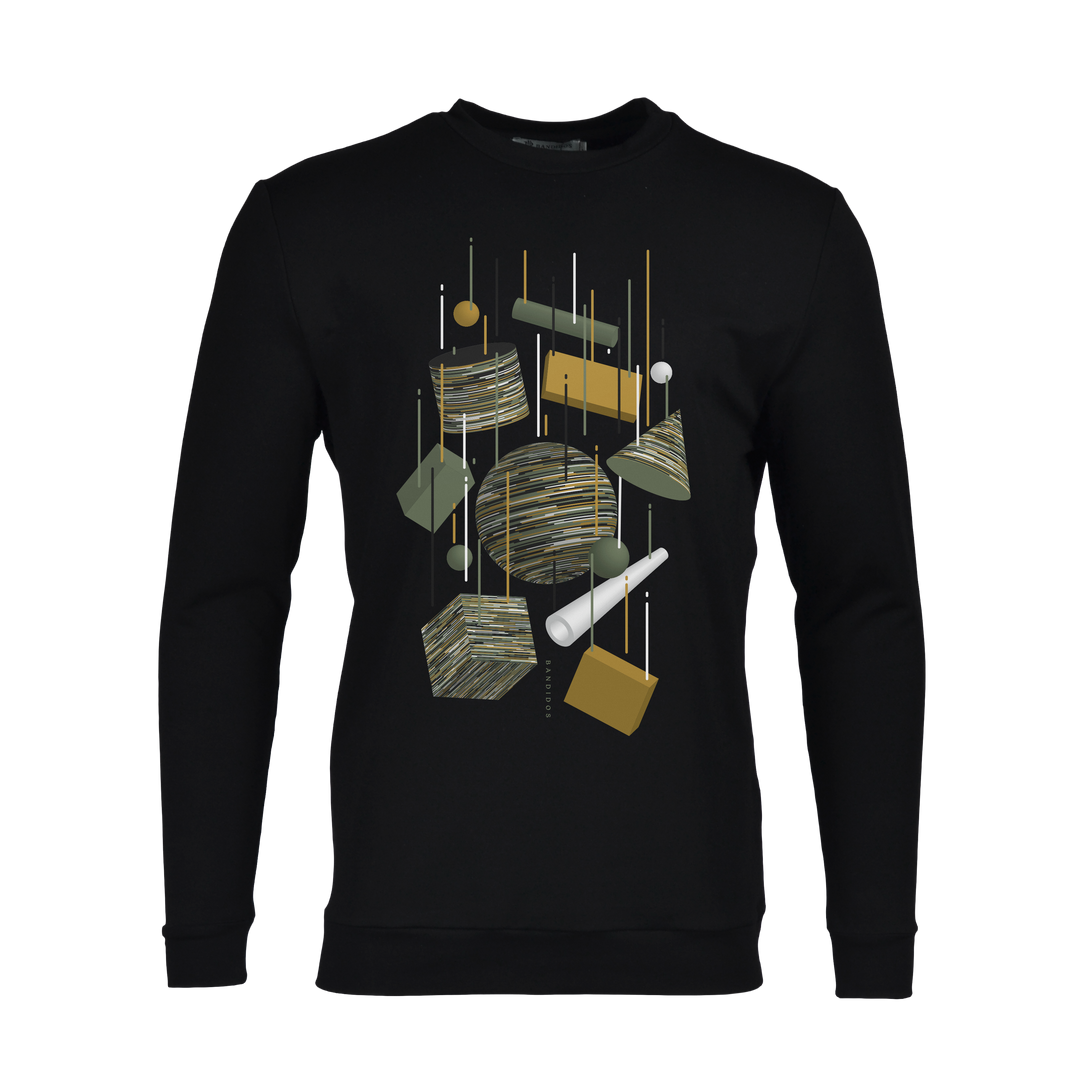 Space-Dye Gravity Olive - Men's Sweatshirt