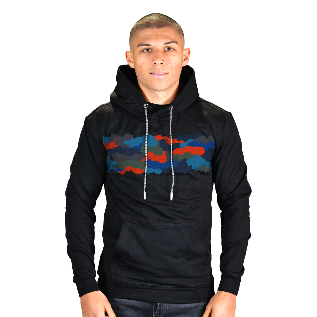 Red camo hot sale hoodies