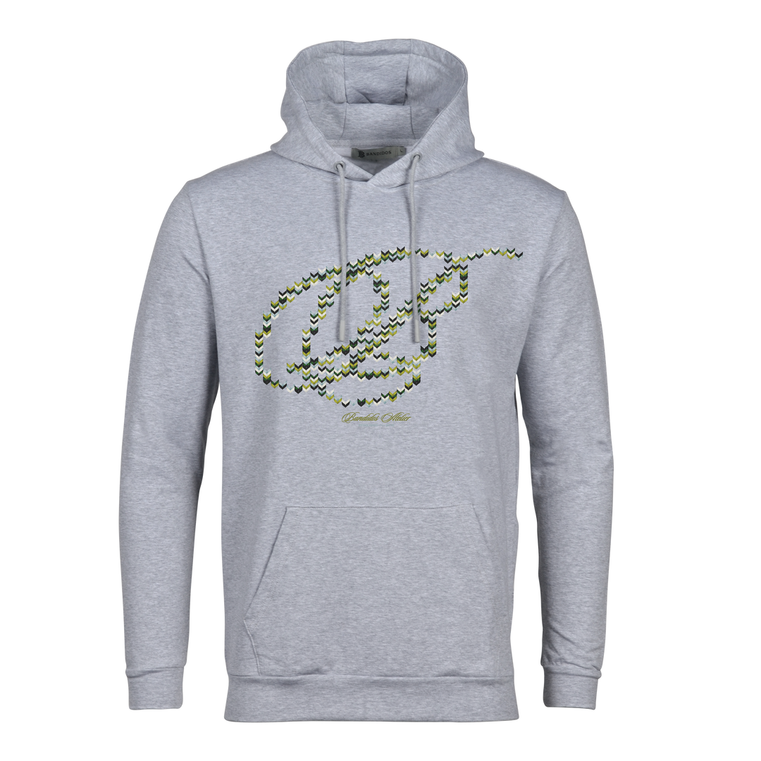 Crochet B Green - Men's Hoodie