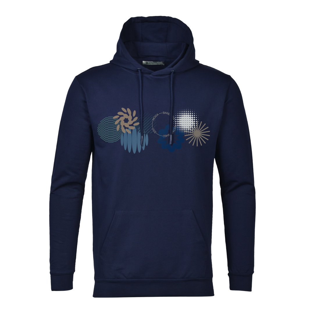 Emblems Blue - Men's Hoodie Tracksuit