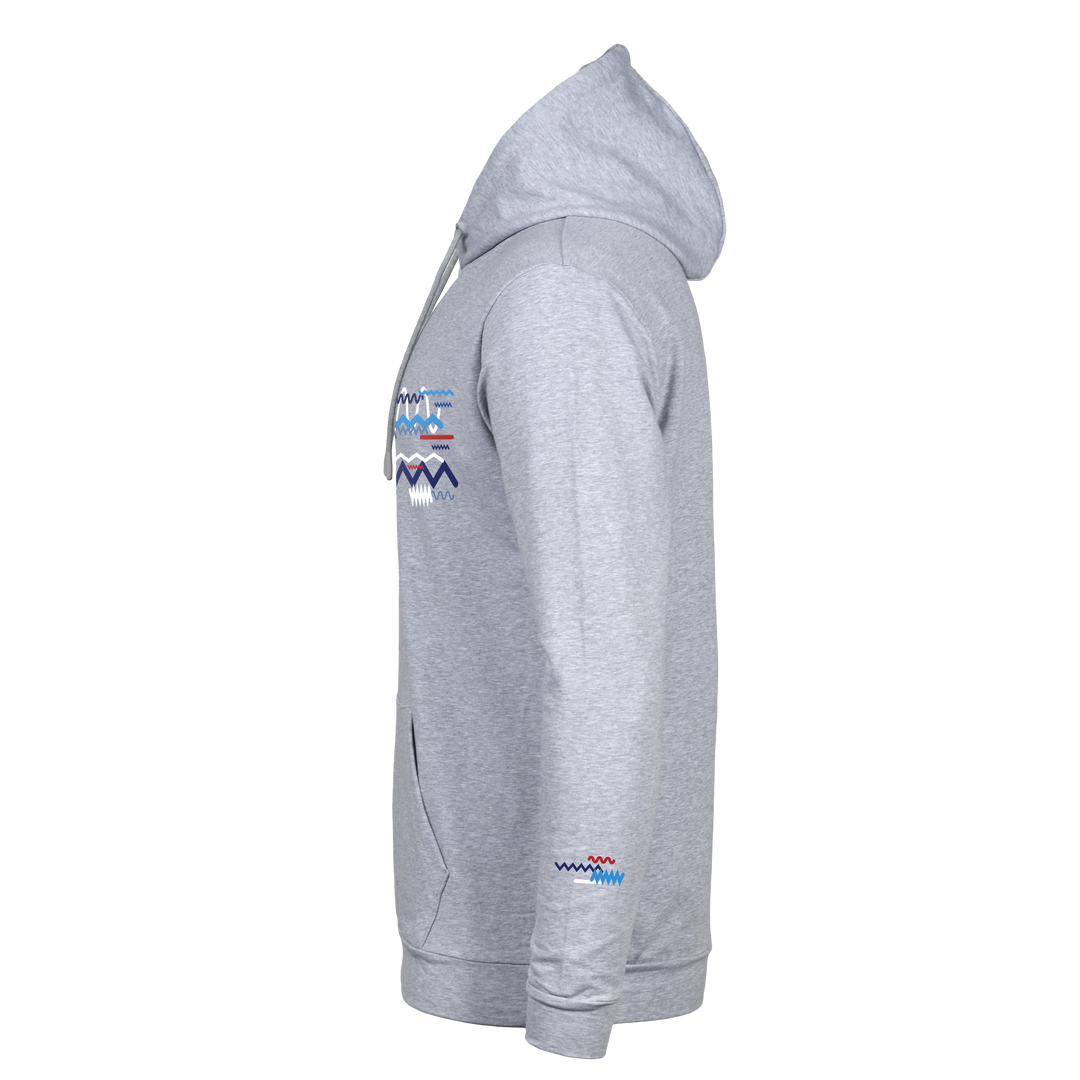 Oscillate Blue - Men's Hoodie