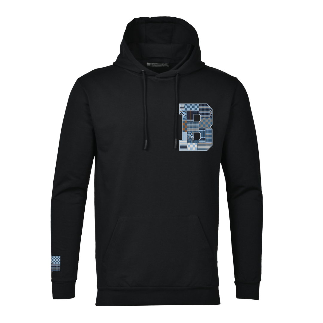 Patch B Blue - Men's Hoodie Tracksuit