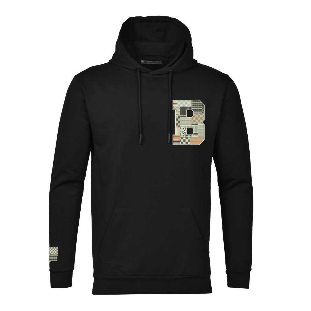 Patch B Green - Men's Hoodie Cargo Set