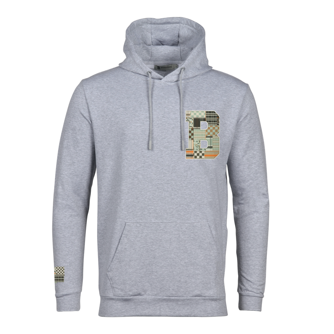 Patch B Green - Men's Hoodie Cargo Set