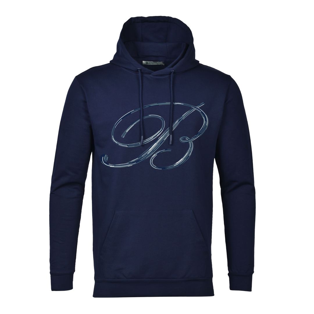 Space-Dye B Slate Blue - Men's Hoodie