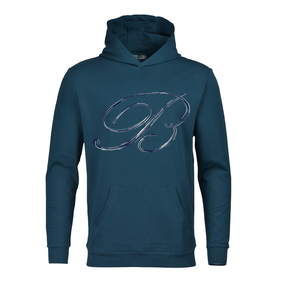 Space-Dye B Slate Blue - Men's Hoodie