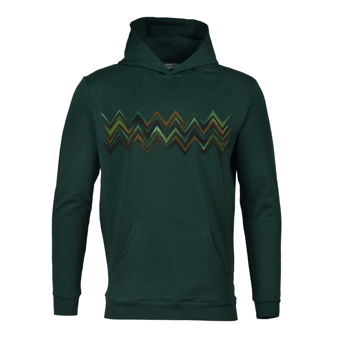 Space Zig Green - Men's Hoodie Cargo Set