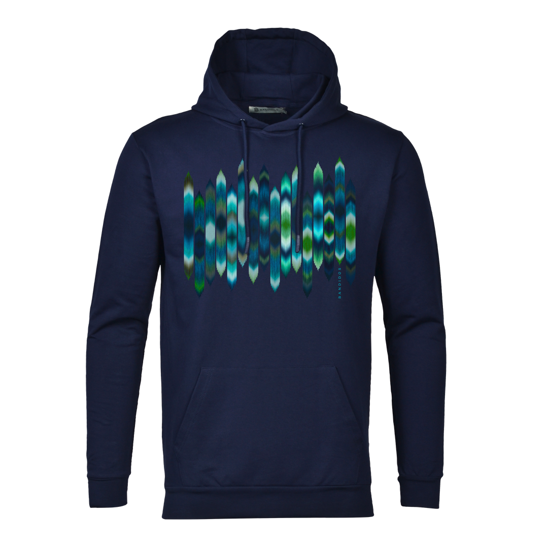 Strata Blue - Men's Hoodie Tracksuit