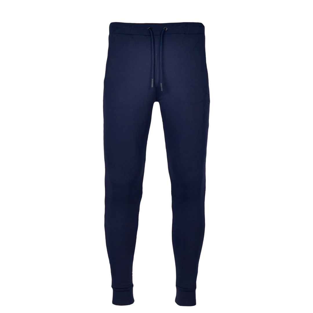 Men's Navy Cotton Joggers