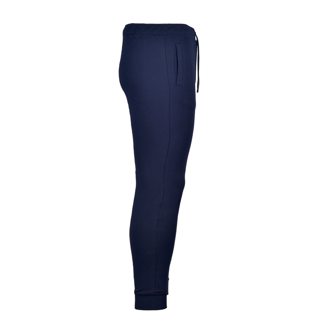 Men's Navy Cotton Joggers