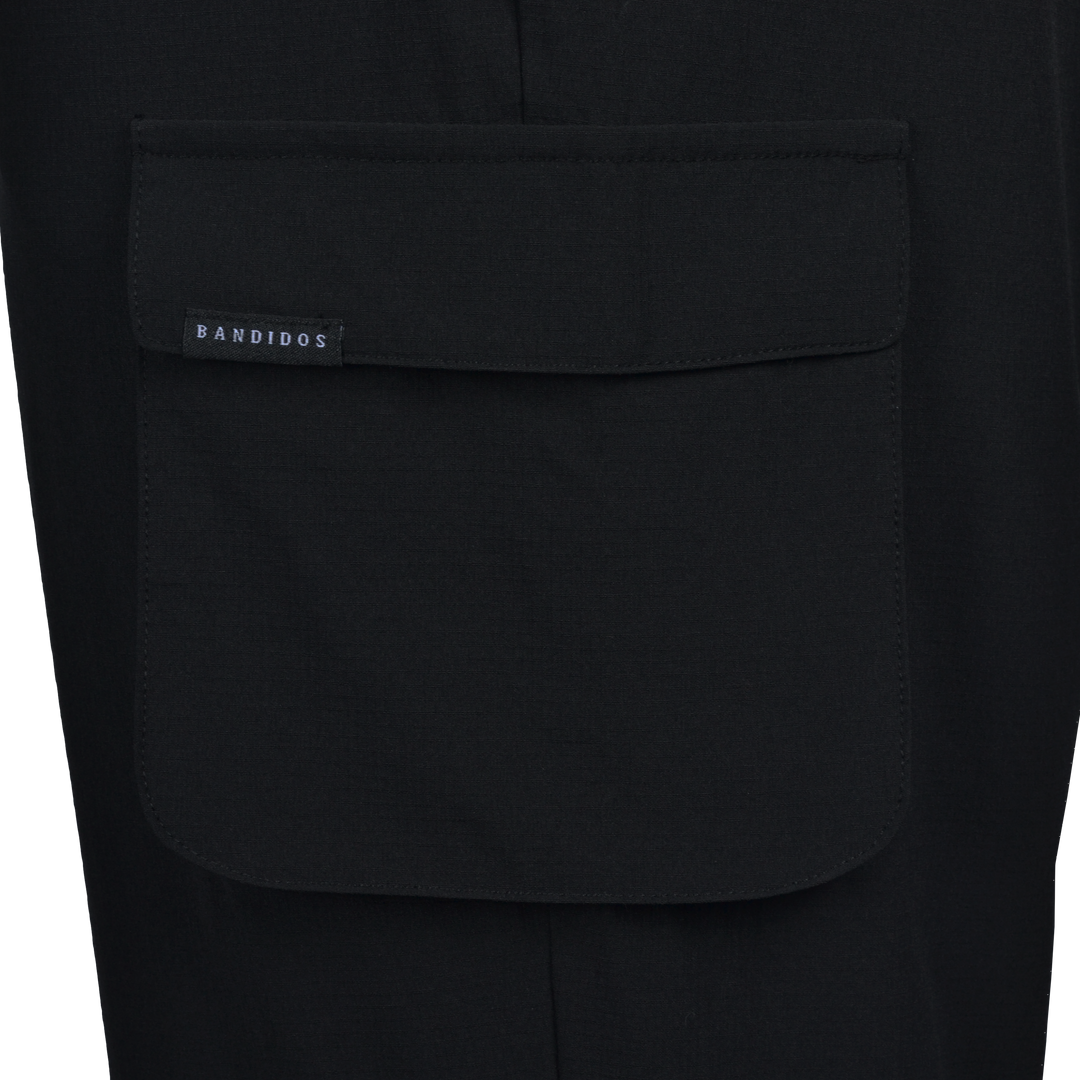 Patch B Black - Men's Hoodie Cargo Set