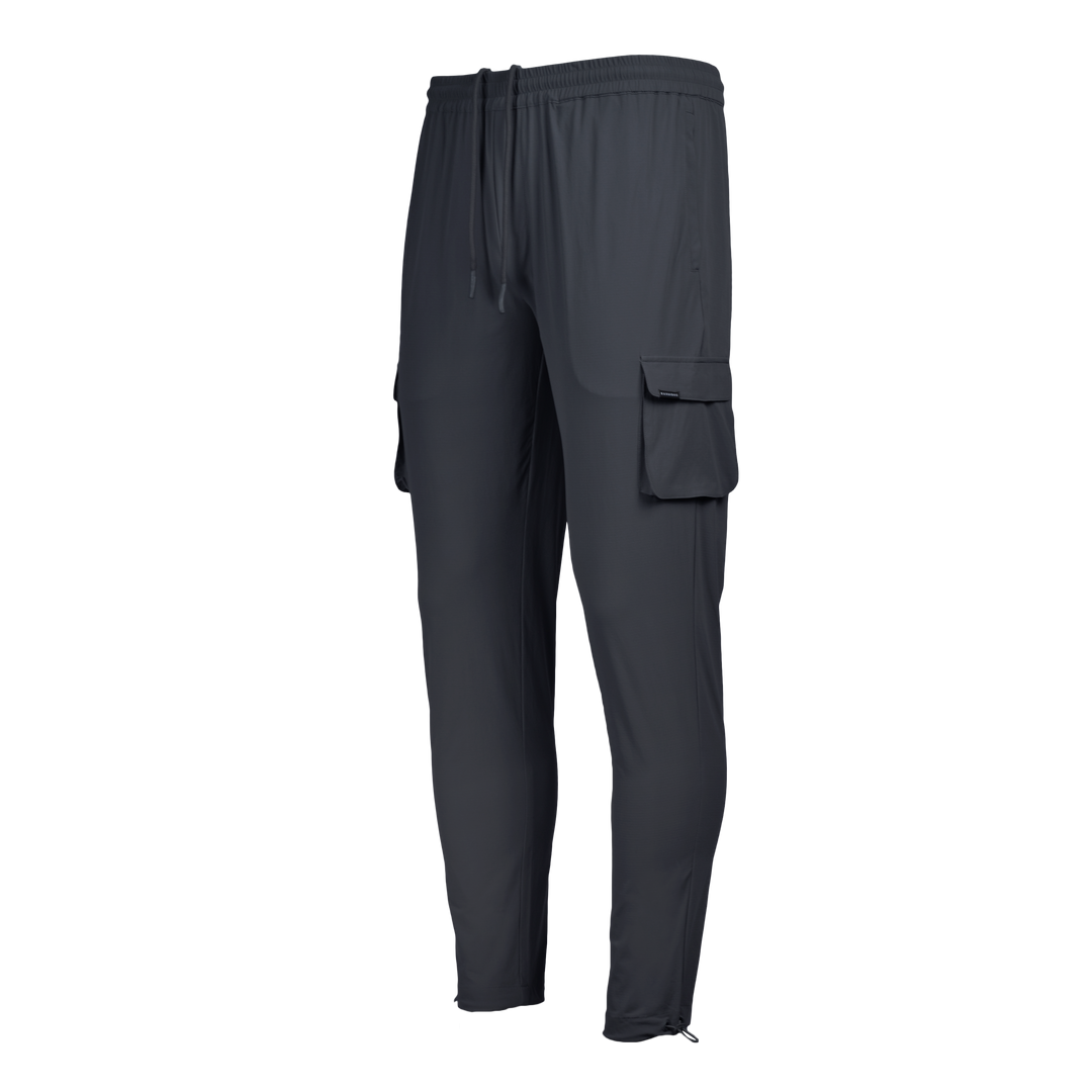 Patch B Blue - Men's Hoodie Cargo Set