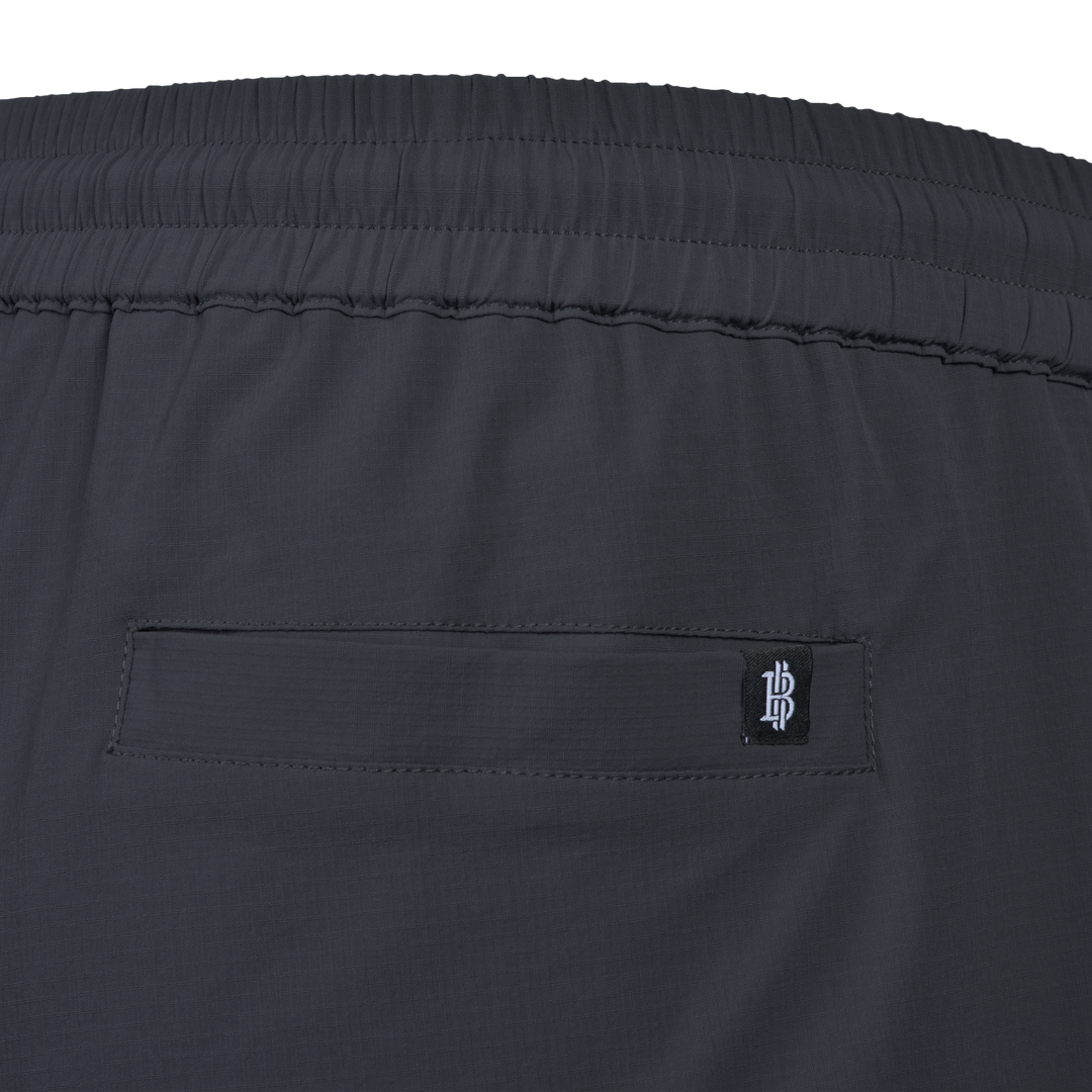 Patch B Black - Men's Hoodie Cargo Set