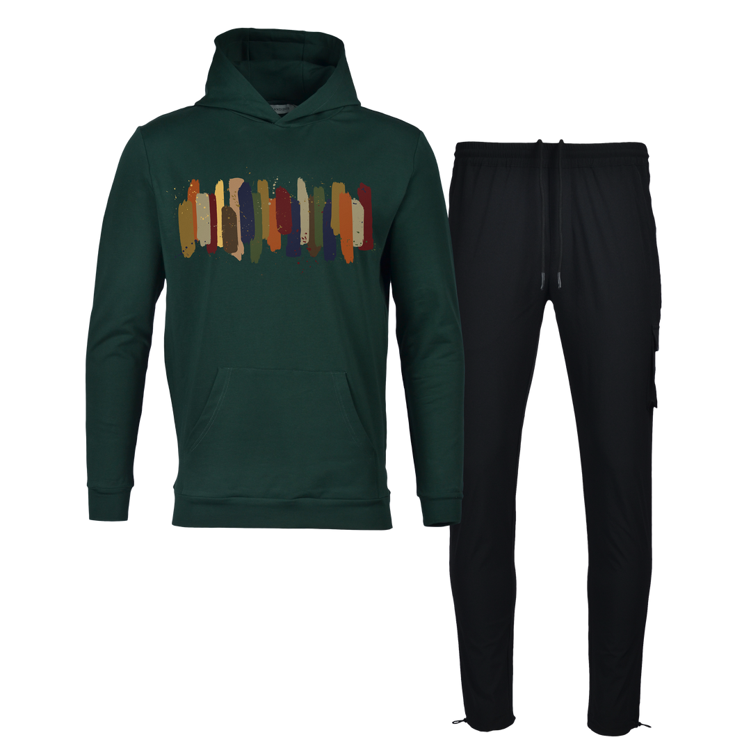 Palette Autumn - Men's Hoodie Cargo Set