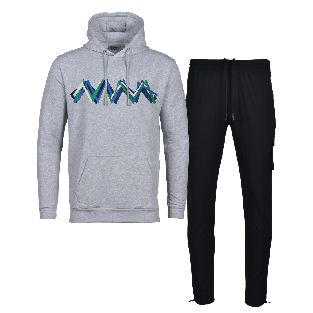 Skinny Zig - Men's Hoodie Cargo Set