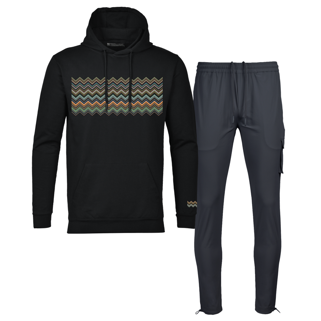Classic Zig - Men's Hoodie Cargo Set
