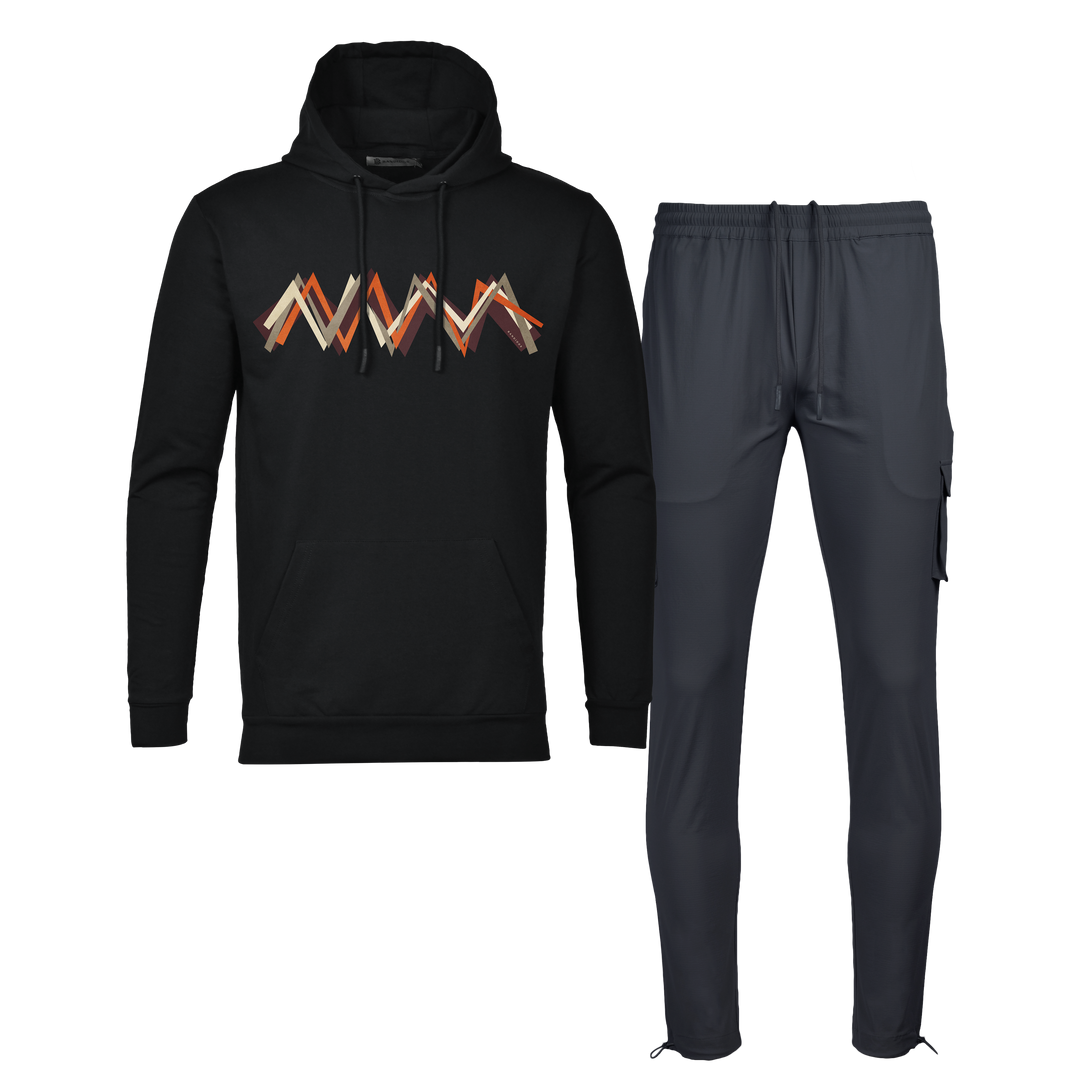 Skinny Zig - Men's Hoodie Cargo Set