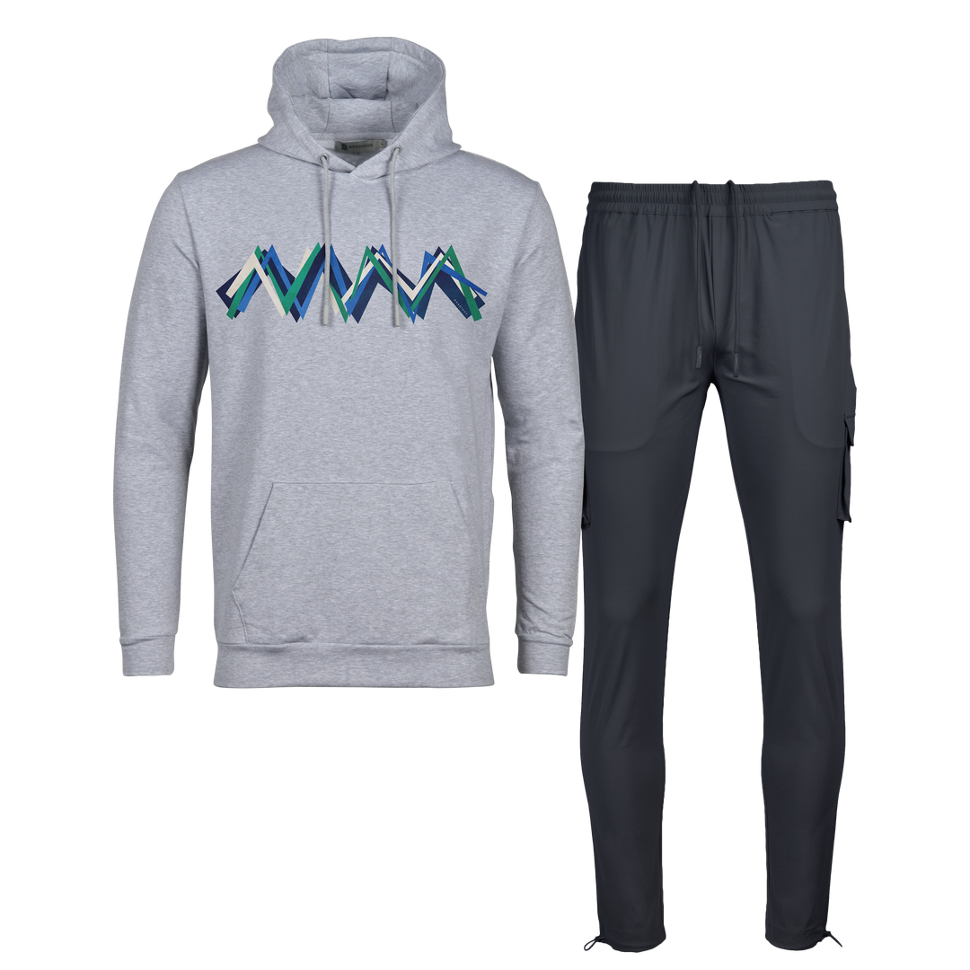 Skinny Zig - Men's Hoodie Cargo Set