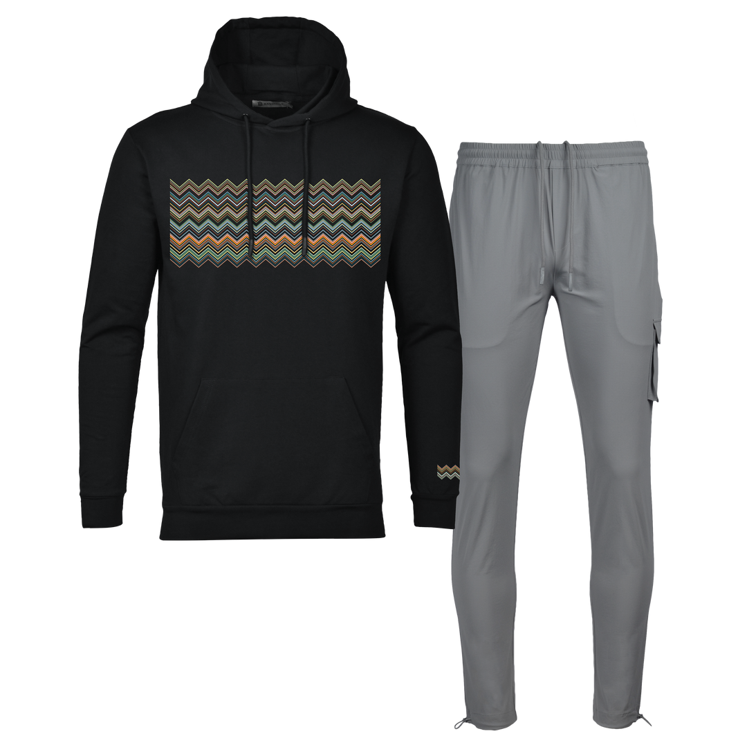 Classic Zig - Men's Hoodie Cargo Set