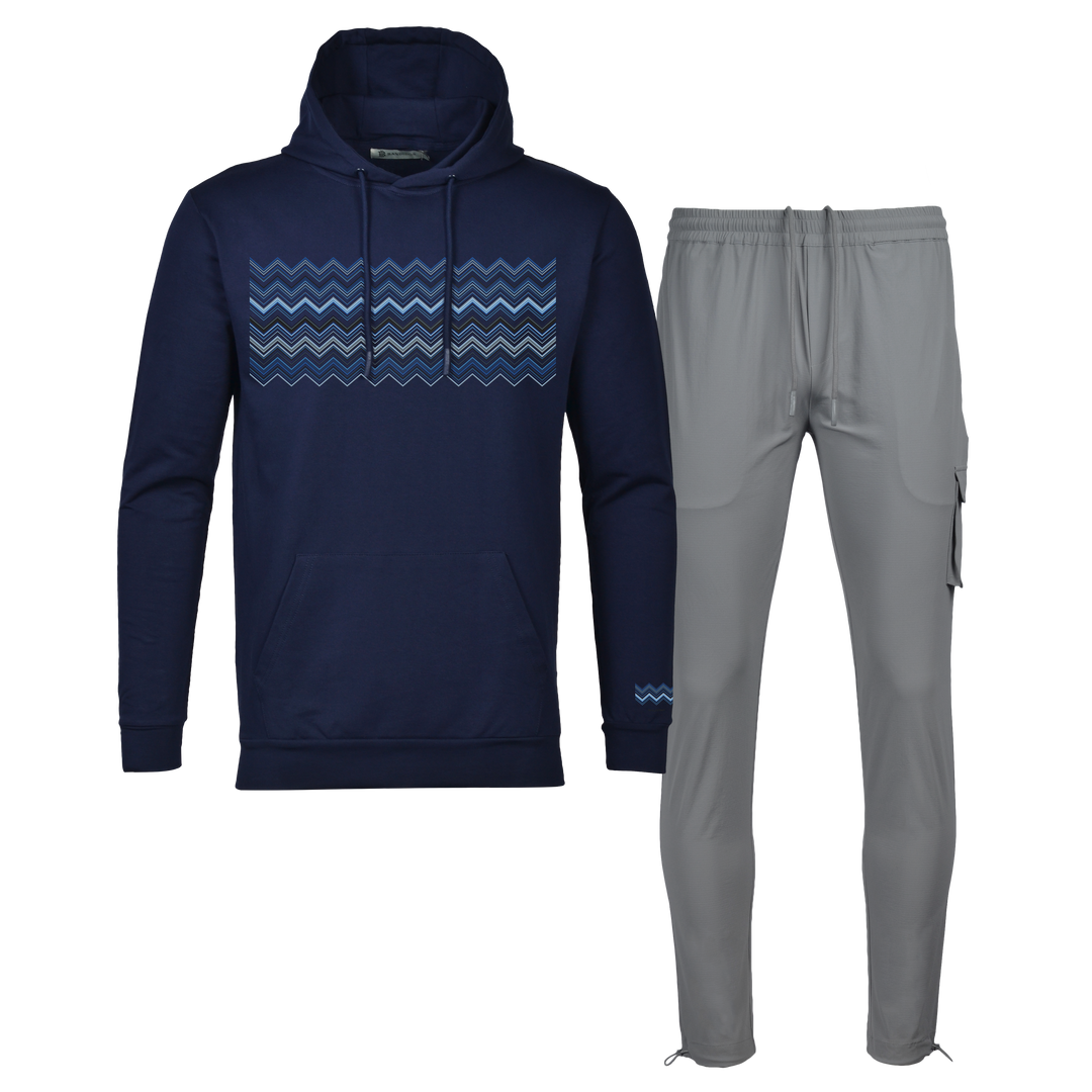 Classic Zig - Men's Hoodie Cargo Set