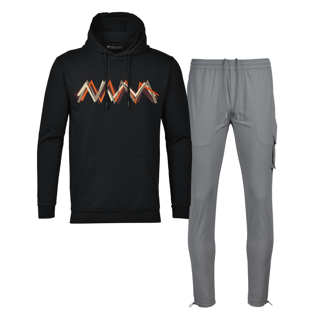 Skinny Zig - Men's Hoodie Cargo Set