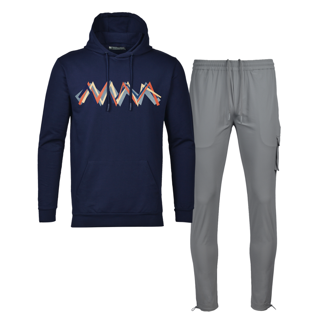 Skinny Zig - Men's Hoodie Cargo Set