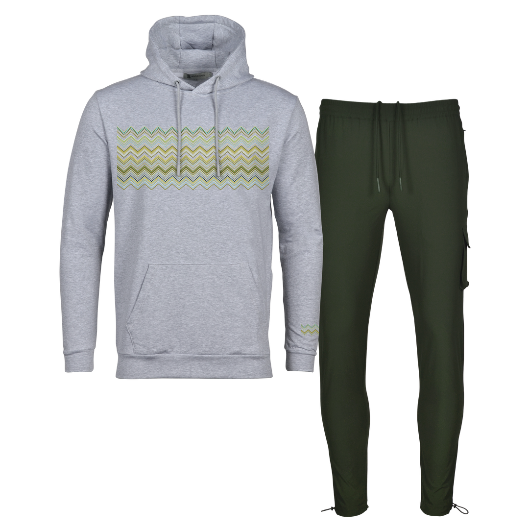 Classic Zig - Men's Hoodie Cargo Set