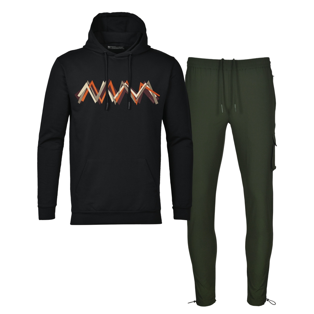 Skinny Zig - Men's Hoodie Cargo Set