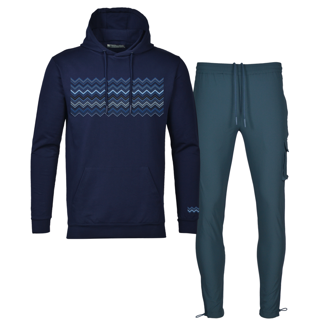 Classic Zig - Men's Hoodie Cargo Set