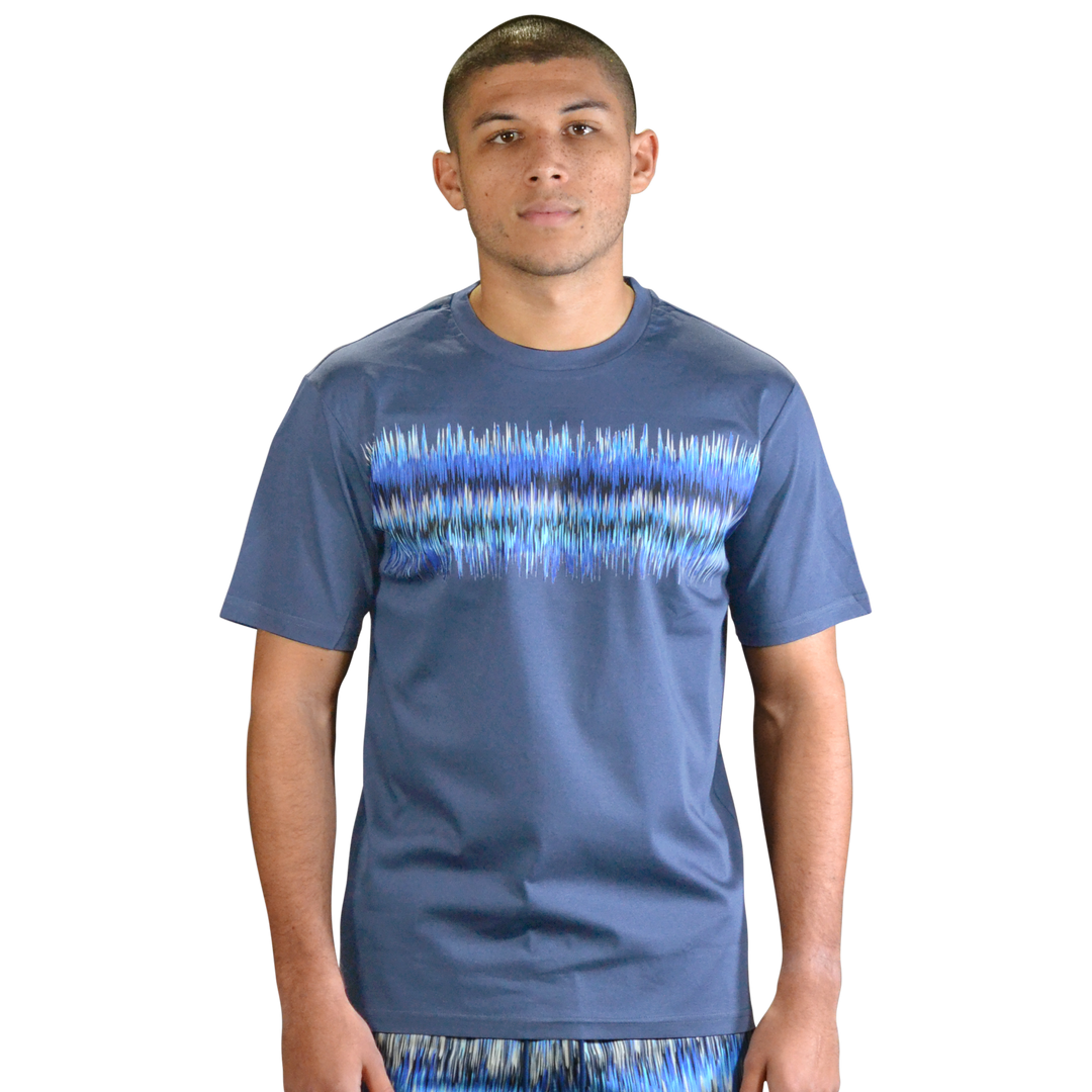 Frequency Blue - Men's T-Shirt