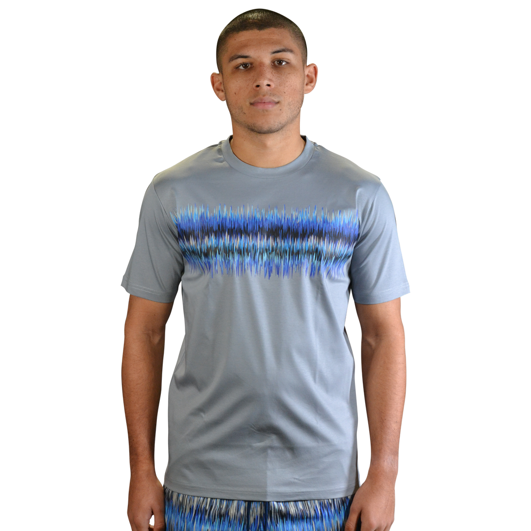 Frequency Blue - Men's T-Shirt