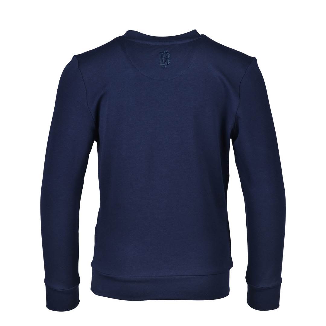 Space-Dye Gravity Slate Blue - Kid's Cotton Sweatshirt