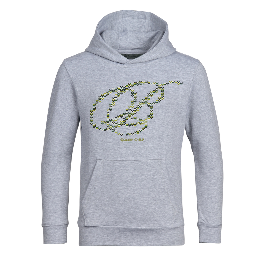 Crochet B Green - Kid's Hoodie