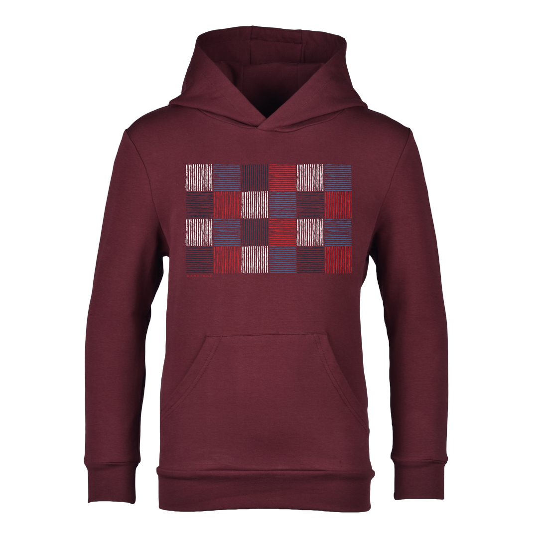 Checkers Red - Kid's Hoodie