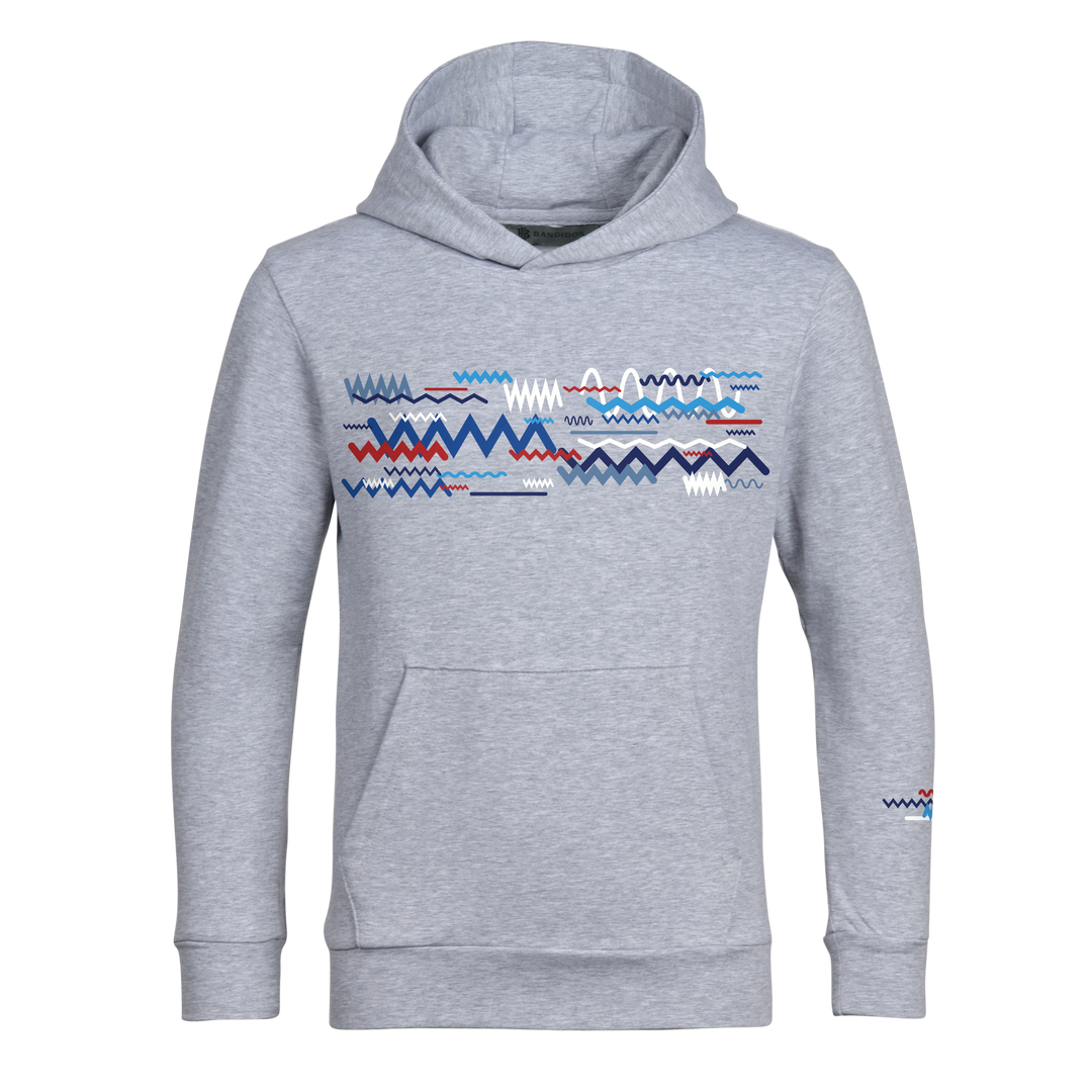 Oscillate Blue - Kid's Hoodie