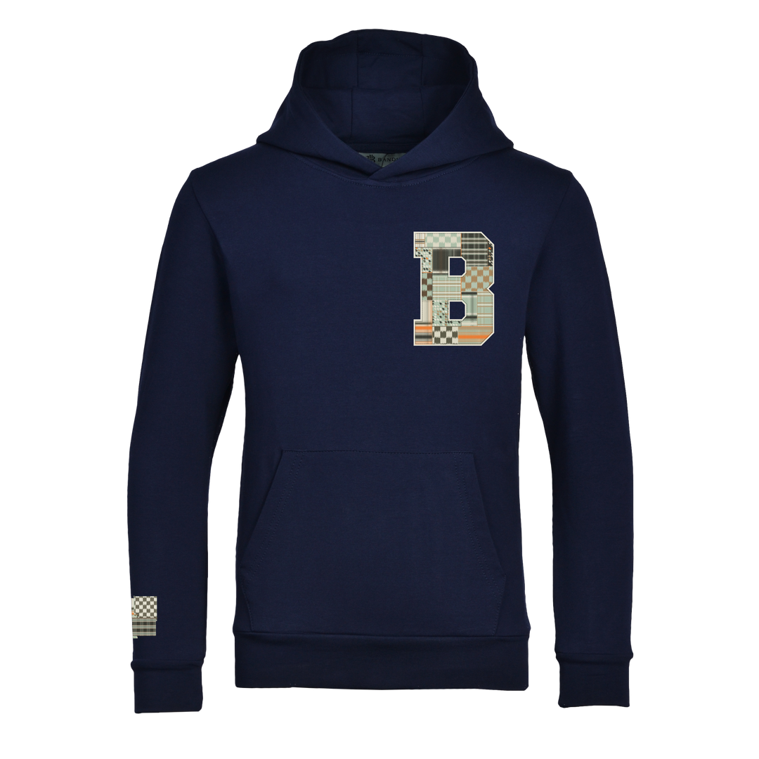 Patch B Green - Kids Hoodie Cargo Set