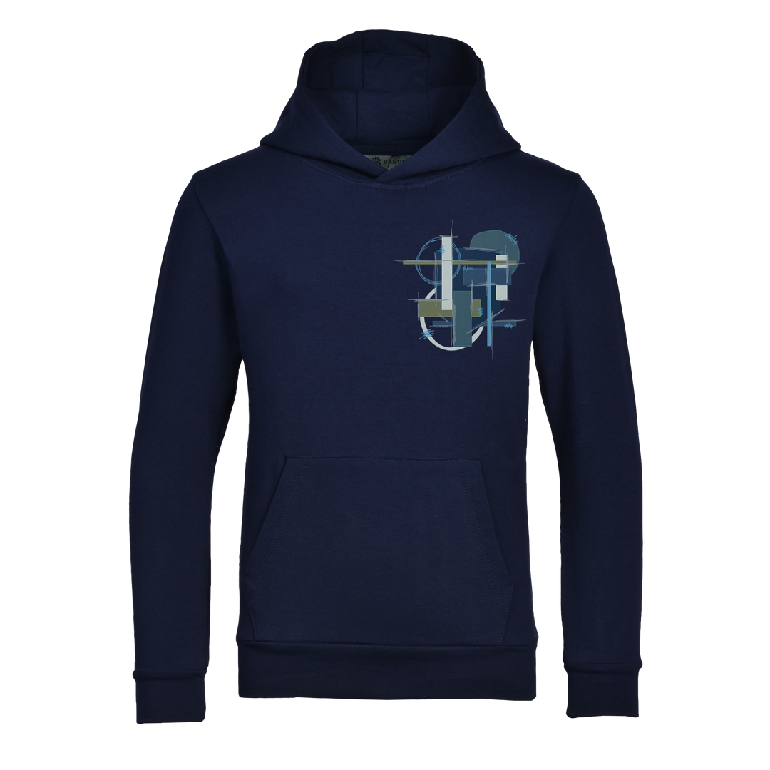 Scribble Geo - Kids Hoodie