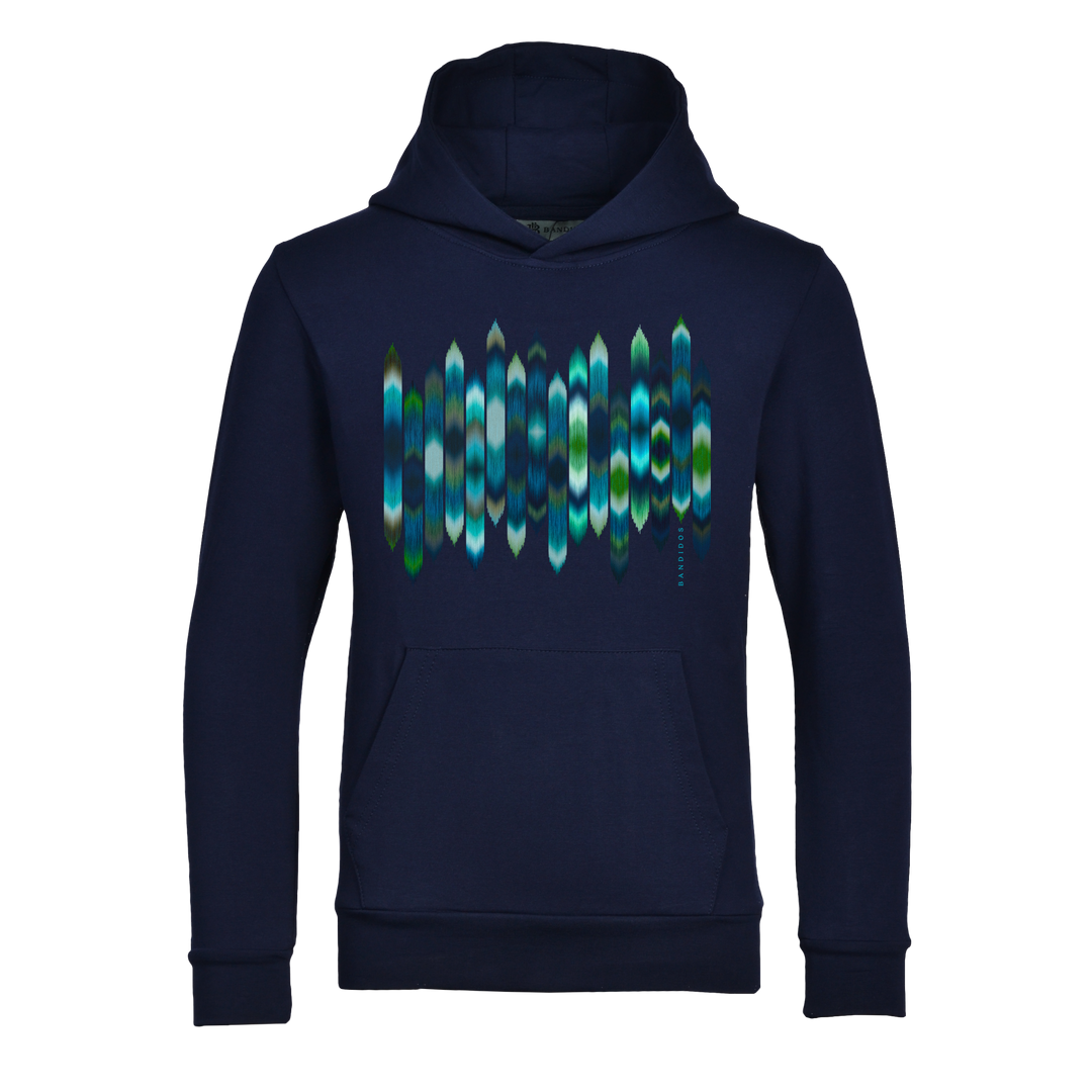 Strata Blue - Kids Hoodie Tracksuit