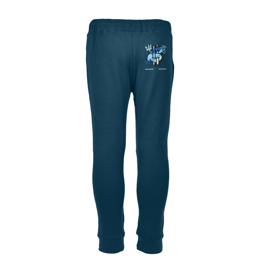 Graffiti Blue - Kid's Hoodie Tracksuit