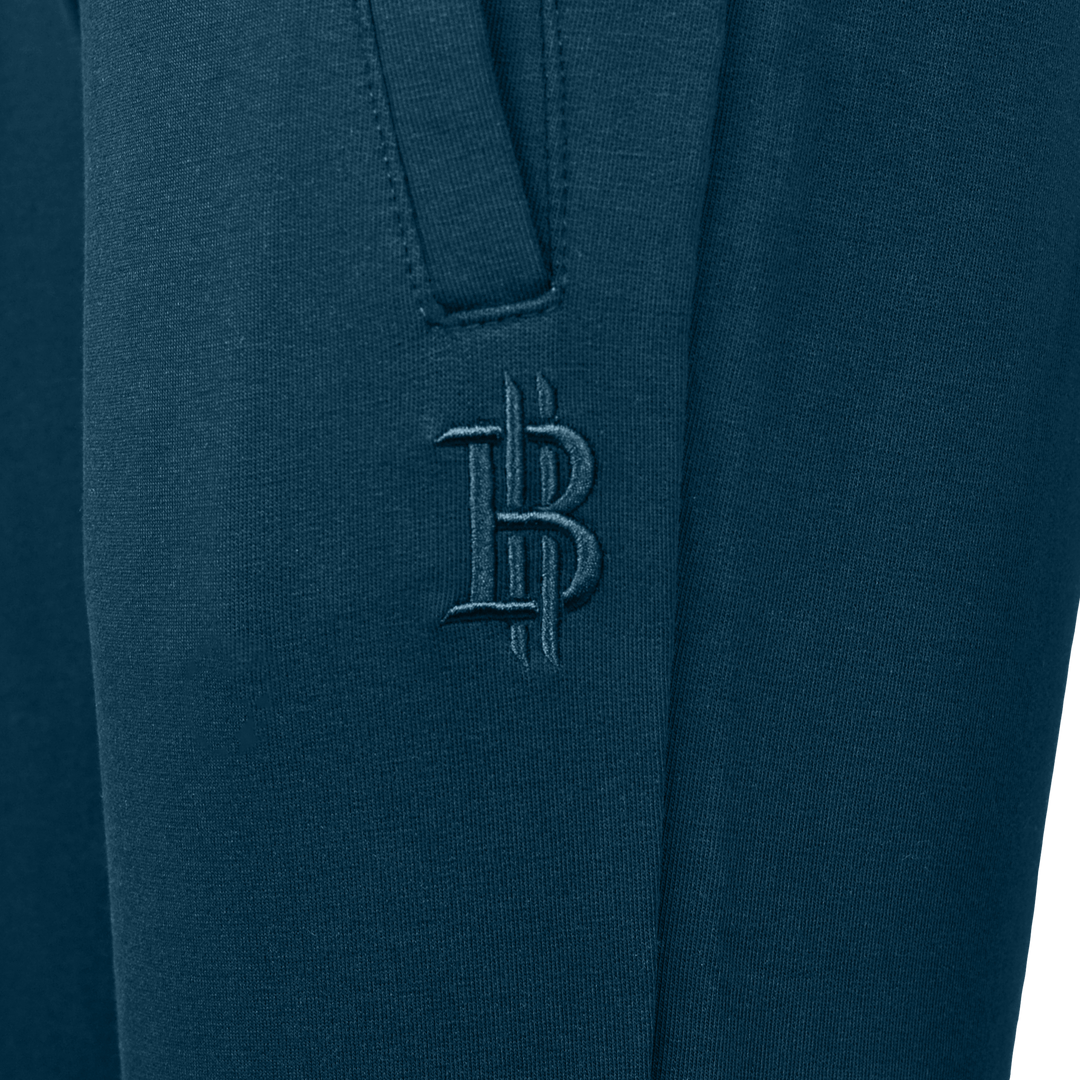 Kid's Teal Cotton Joggers