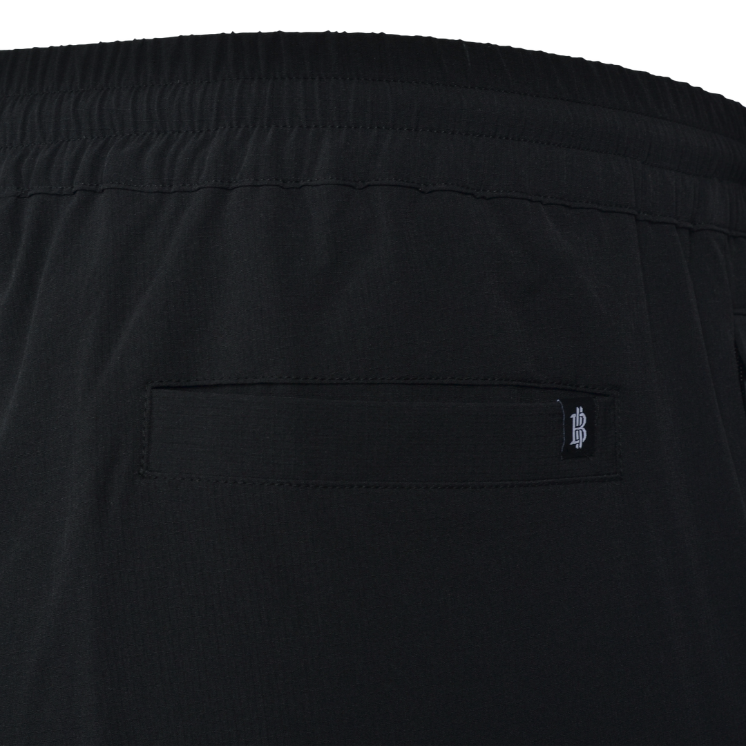 Patch B Black - Kids Hoodie Cargo Set