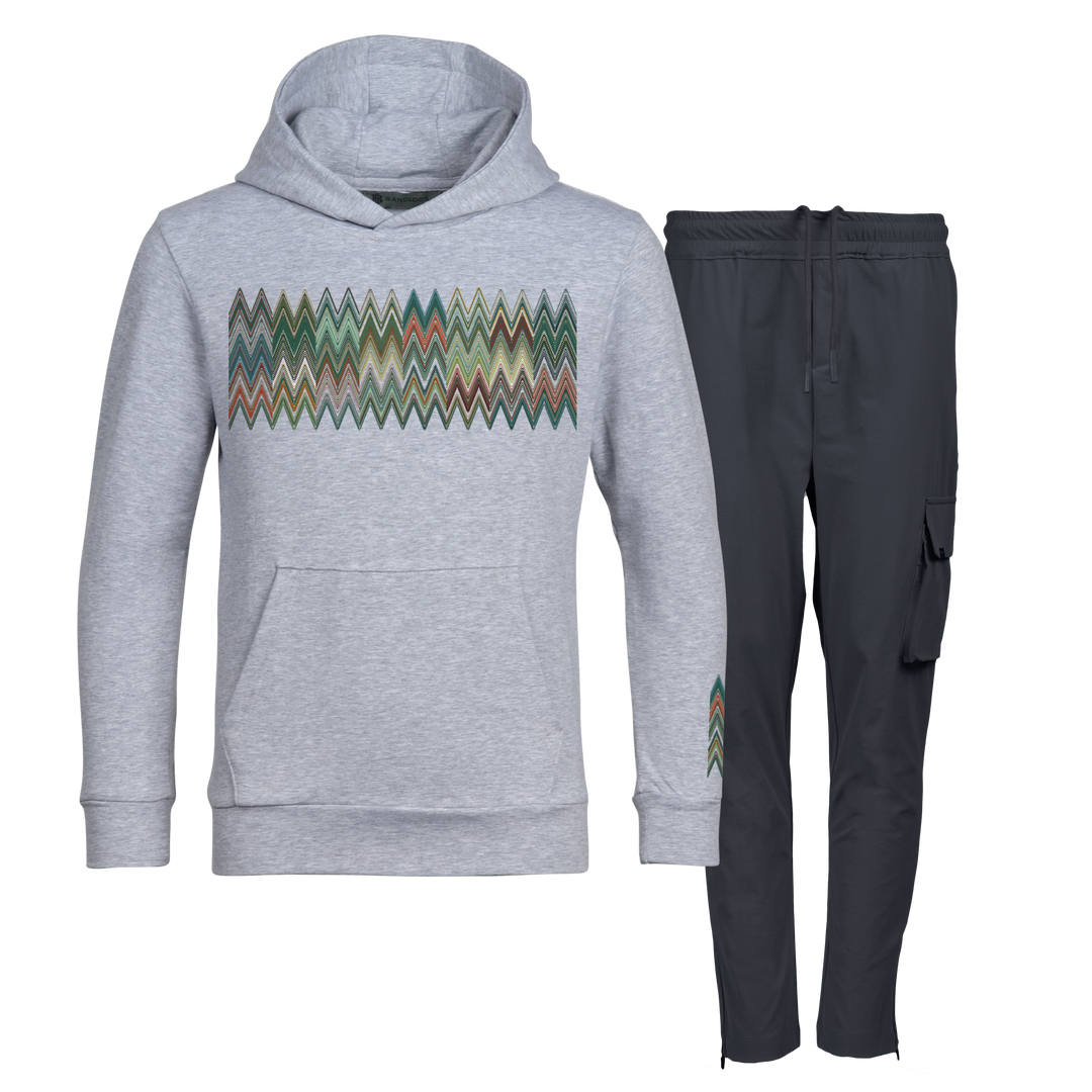 Scatter Zig - Kids Hoodie Cargo Set