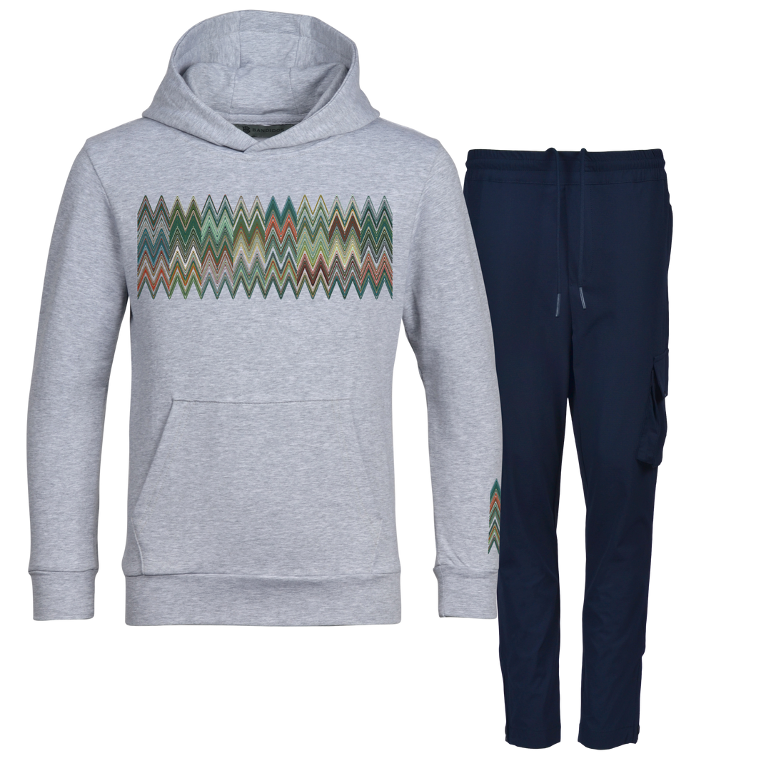 Scatter Zig - Kids Hoodie Cargo Set
